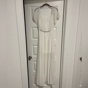 Victoria Off the Shoulder Maxi Dress